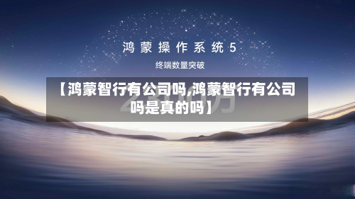 【鸿蒙智行有公司吗,鸿蒙智行有公司吗是真的吗】