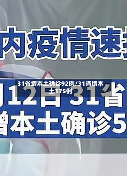 31省增本土确诊92例/31省增本土175例