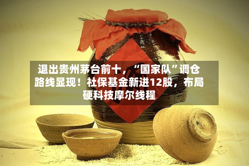 退出贵州茅台前十	，“国家队”调仓路线显现！社保基金新进12股，布局硬科技摩尔线程-第1张图片