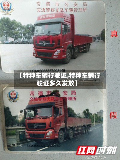 【特种车辆行驶证,特种车辆行驶证多久发放】-第2张图片