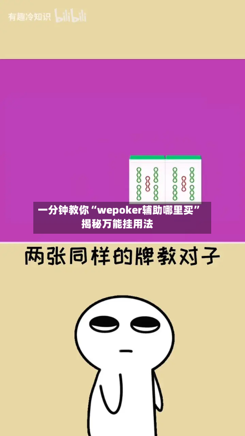 一分钟教你“wepoker辅助哪里买	”揭秘万能挂用法-第3张图片