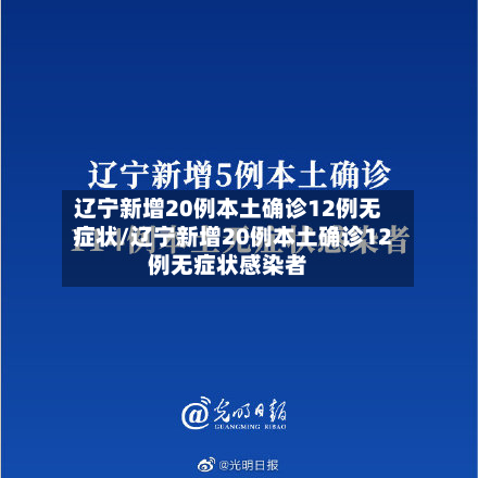 辽宁新增20例本土确诊12例无症状/辽宁新增20例本土确诊12例无症状感染者-第2张图片