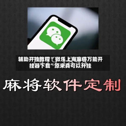 辅助开挂教程“ 微乐上海麻将万能开挂器下载”原来真可以开挂-第1张图片