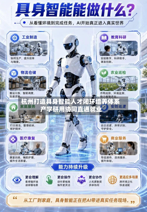 杭州打造具身智能人才闭环培养体系 产学研用协同直通就业