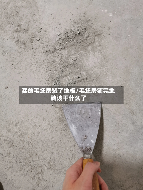 买的毛坯房装了地板/毛坯房铺完地砖该干什么了