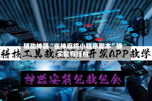 辅助神器“雀神麻将小程序脚本”确实是有挂的-第2张图片