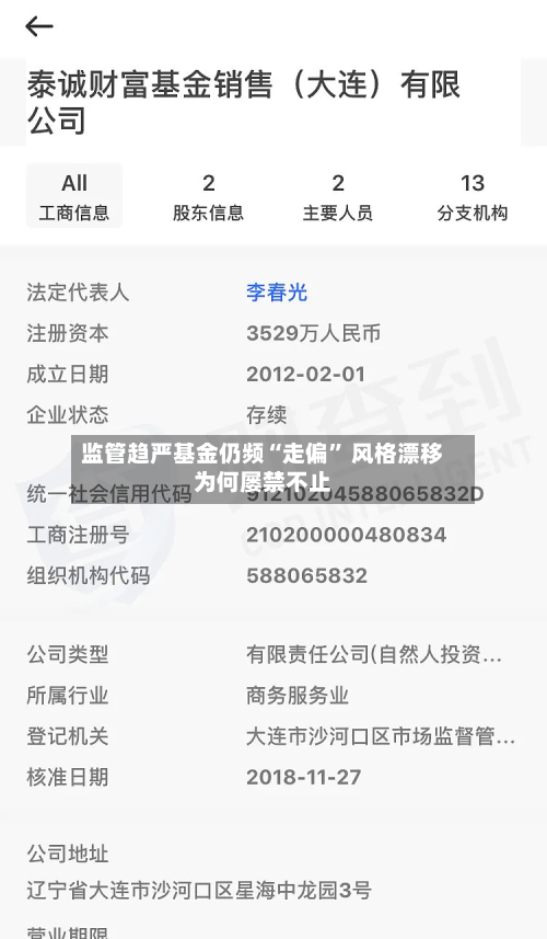 监管趋严基金仍频“走偏” 风格漂移为何屡禁不止-第2张图片