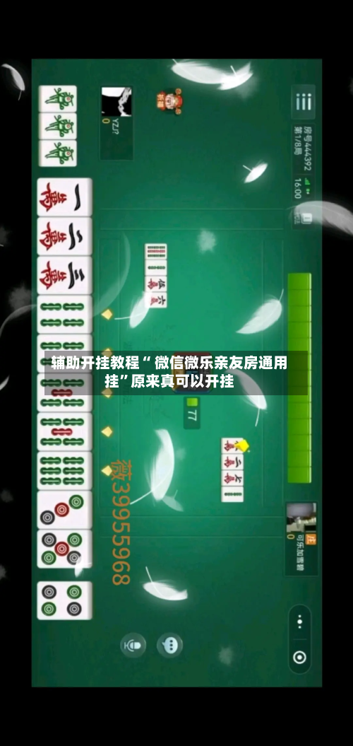 辅助开挂教程“ 微信微乐亲友房通用挂”原来真可以开挂-第2张图片