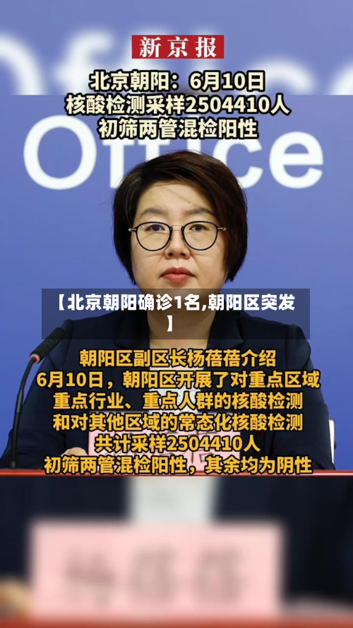 【北京朝阳确诊1名,朝阳区突发】-第2张图片