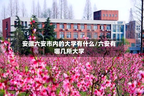 安徽六安市内的大学有什么/六安有哪几所大学-第3张图片