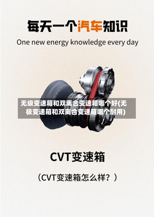 无级变速箱和双离合变速箱哪个好(无极变速箱和双离合变速箱哪个耐用)-第2张图片
