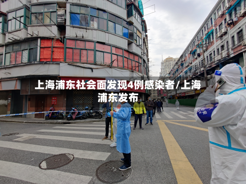 上海浦东社会面发现4例感染者/上海浦东发布