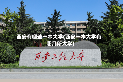 西安有哪些一本大学(西安一本大学有哪几所大学)-第2张图片