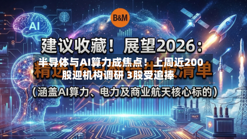 半导体与AI算力成焦点!上周近200股迎机构调研 3股受追捧-第2张图片