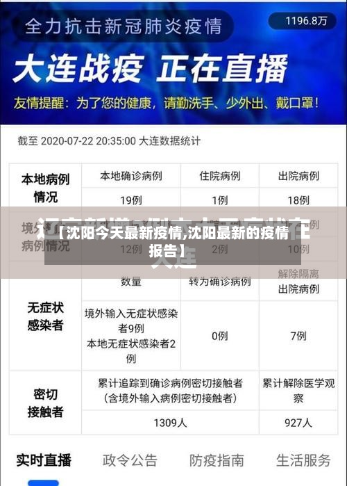 【沈阳今天最新疫情,沈阳最新的疫情报告】-第2张图片