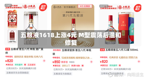 五粮液1618上涨4元 M型震荡后温和修复-第2张图片