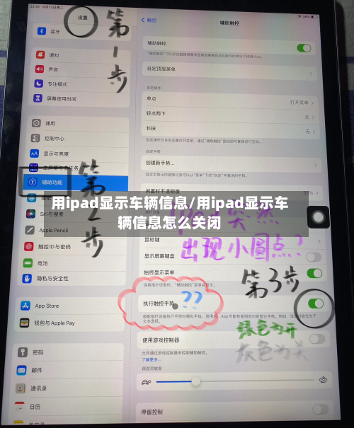 用ipad显示车辆信息/用ipad显示车辆信息怎么关闭-第2张图片