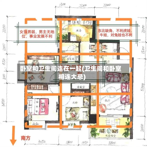 卧室和卫生间连在一起(卫生间和卧室相连大忌)-第2张图片