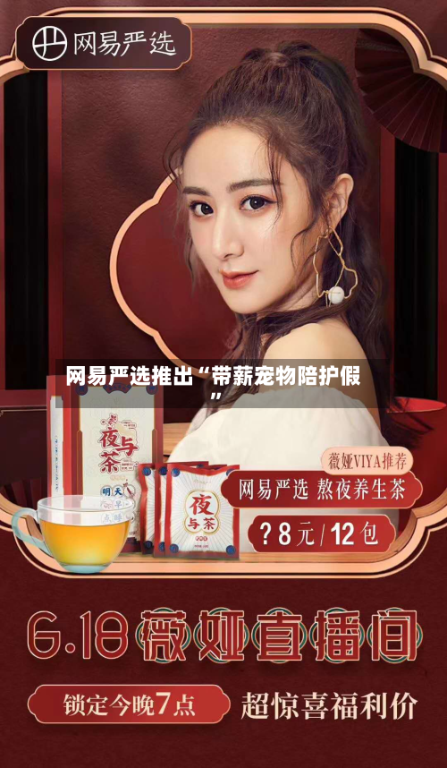 网易严选推出“带薪宠物陪护假”
