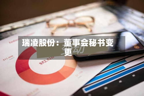 瑞凌股份：董事会秘书变更