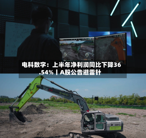 电科数字：上半年净利润同比下降36.54%丨A股公告避雷针-第2张图片