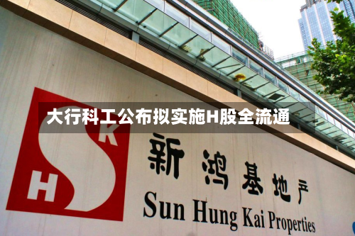 大行科工公布拟实施H股全流通-第1张图片