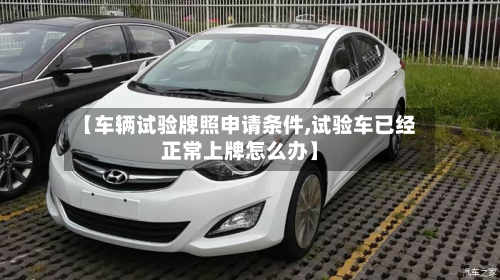 【车辆试验牌照申请条件,试验车已经正常上牌怎么办】-第2张图片