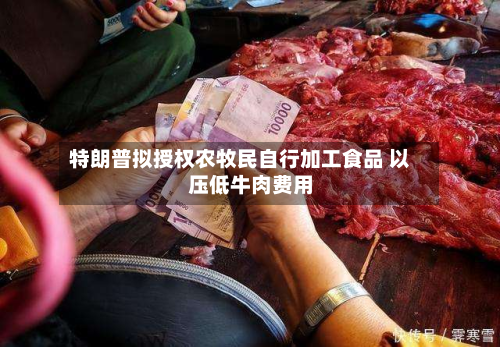 特朗普拟授权农牧民自行加工食品 以压低牛肉费用
-第2张图片