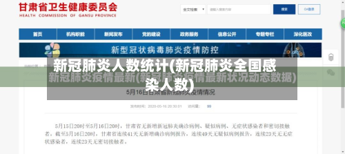 新冠肺炎人数统计(新冠肺炎全国感染人数)-第2张图片