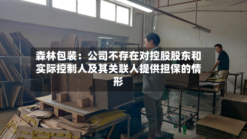 森林包装:公司不存在对控股股东和实际控制人及其关联人提供担保的情形-第2张图片