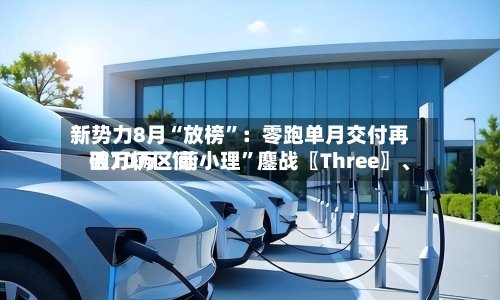新势力8月“放榜”：零跑单月交付再破10万 “蔚小理	”鏖战〖Three〗、四万辆区间-第3张图片