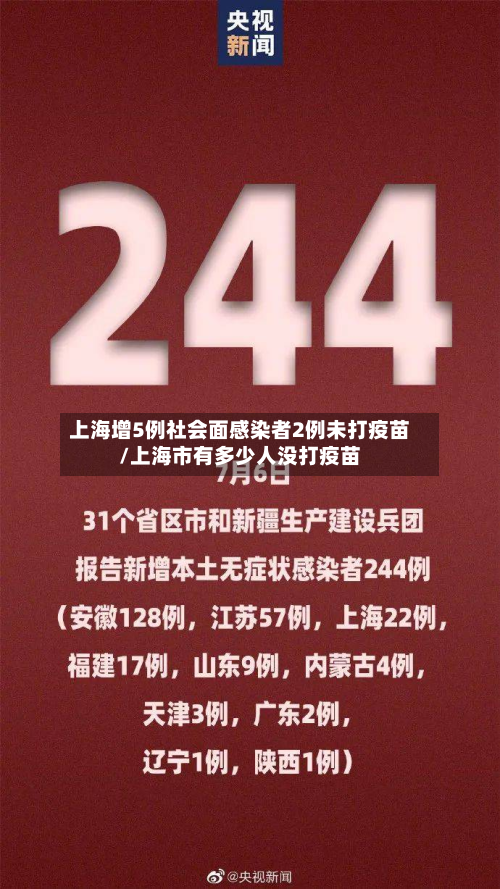 上海增5例社会面感染者2例未打疫苗/上海市有多少人没打疫苗-第2张图片