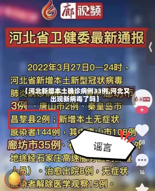 【河北新增本土确诊病例33例,河北又出现新病毒了吗】-第2张图片