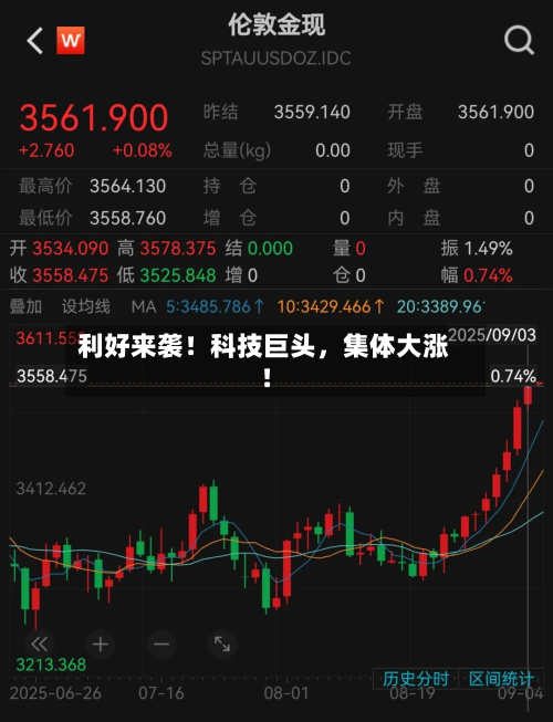 利好来袭！科技巨头，集体大涨！-第2张图片