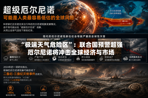 “极端天气危险区”：联合国预警超强厄尔尼诺将冲击全球经济与市场
