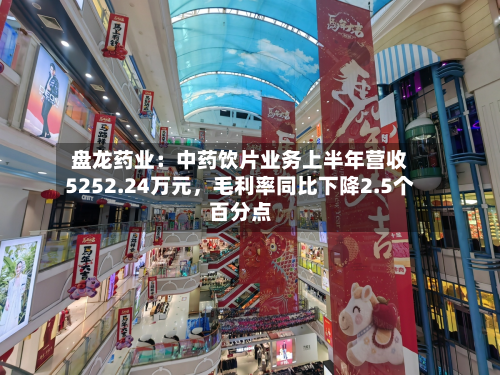 盘龙药业：中药饮片业务上半年营收5252.24万元，毛利率同比下降2.5个百分点-第1张图片