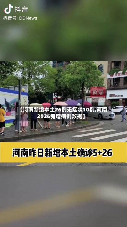 【河南新增本土26例无症状10例,河南2026新增病例数据】-第2张图片