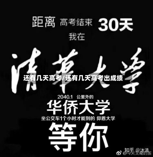 还有几天高考/还有几天高考出成绩
