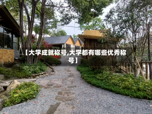 【大学成就称号,大学都有哪些优秀称号】