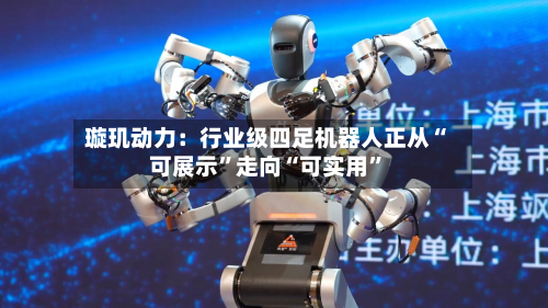 璇玑动力：行业级四足机器人正从“可展示	”走向“可实用”-第2张图片