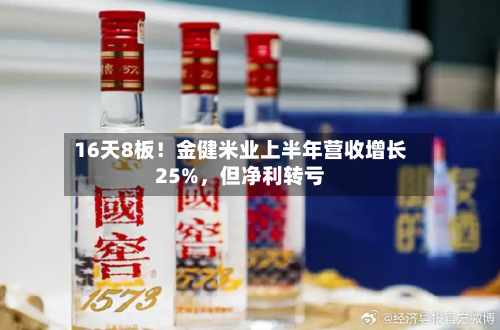 16天8板！金健米业上半年营收增长25%	，但净利转亏-第3张图片