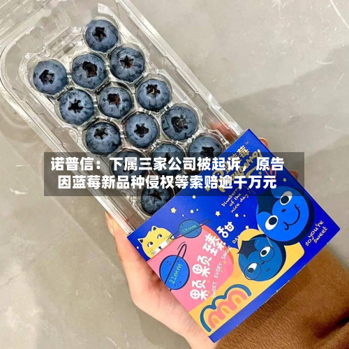 诺普信：下属三家公司被起诉，原告因蓝莓新品种侵权等索赔逾千万元-第1张图片