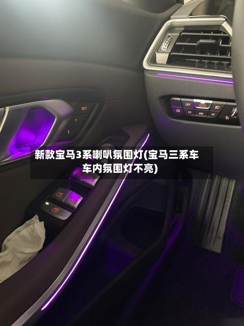 新款宝马3系喇叭氛围灯(宝马三系车车内氛围灯不亮)-第3张图片