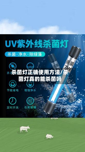 杀菌灯正确使用方法/杀菌灯真的能杀菌吗