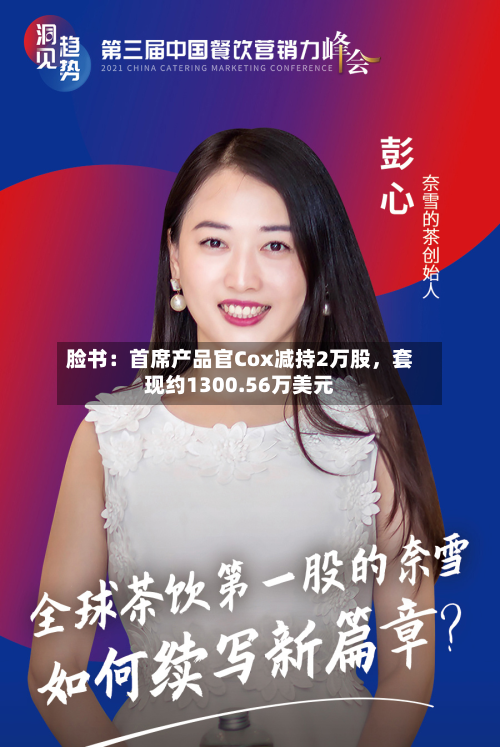 脸书：首席产品官Cox减持2万股，套现约1300.56万美元-第3张图片