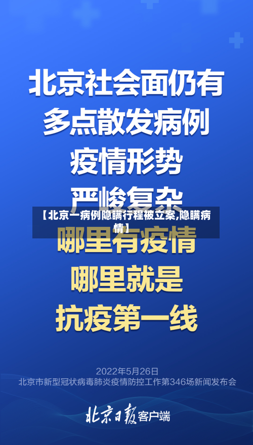 【北京一病例隐瞒行程被立案,隐瞒病情】-第2张图片
