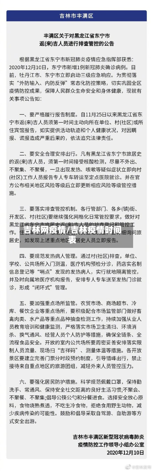 吉林网疫情/吉林疫情时间表