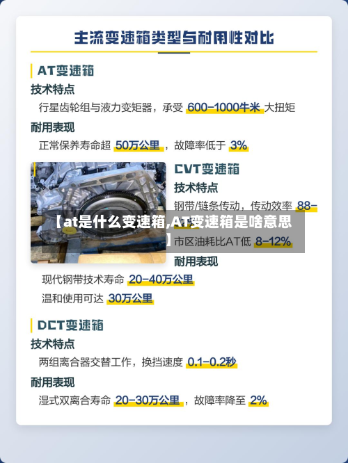 【at是什么变速箱,AT变速箱是啥意思】
