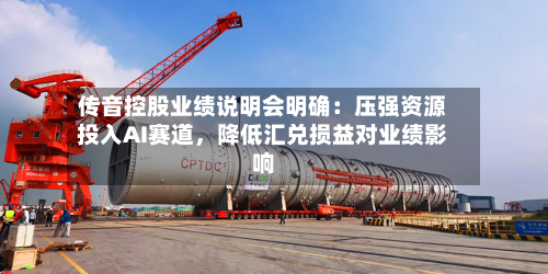 传音控股业绩说明会明确：压强资源投入AI赛道	，降低汇兑损益对业绩影响-第2张图片