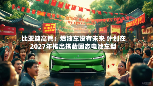 比亚迪高管:燃油车没有未来 计划在2027年推出搭载固态电池车型-第2张图片